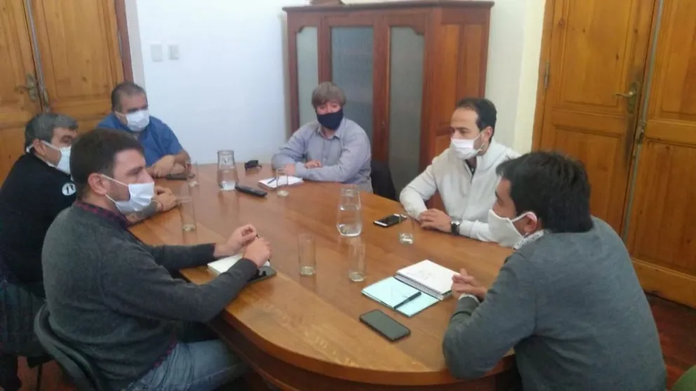 CGT Zona Atlántica se reunió con el Ejecutivo viedmense
