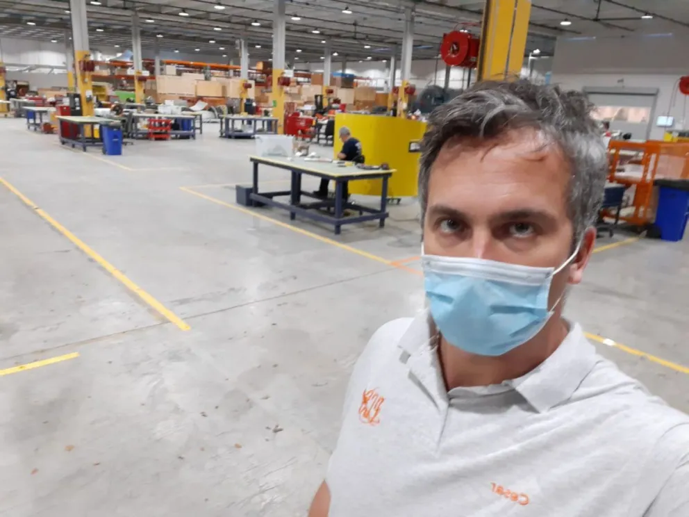 Viedmense en Miami: "La gente está con miedo"