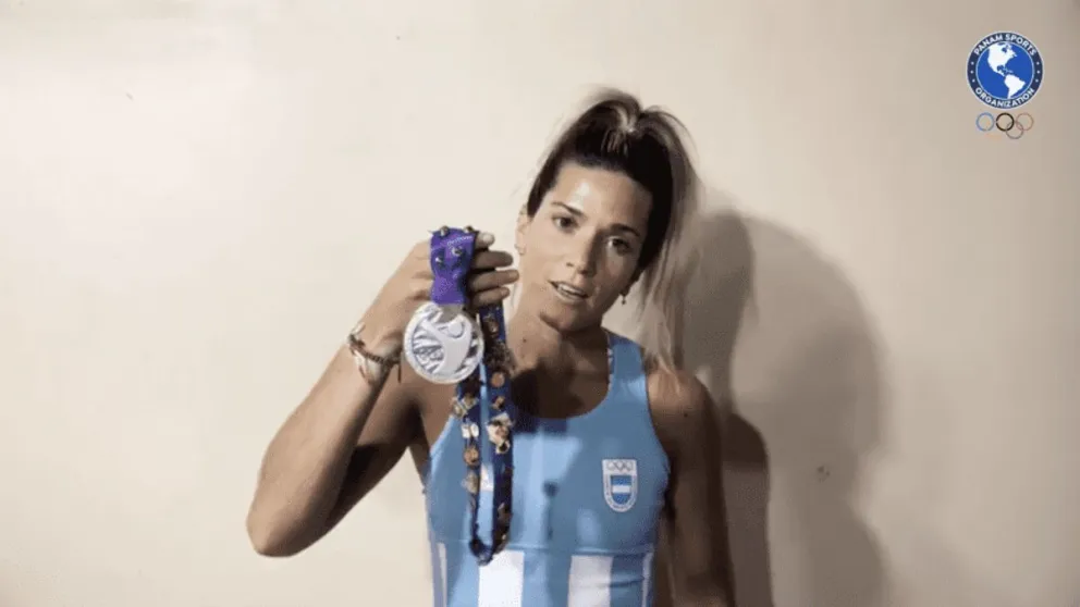 "Esta medalla es para tí"
