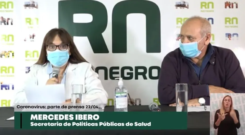 Río Negro sigue con 131 enfermos con coronavirus