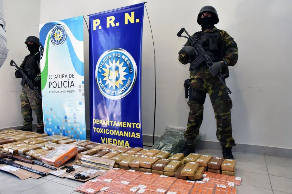 Río Negro trabaja en una barrera contra los narcos