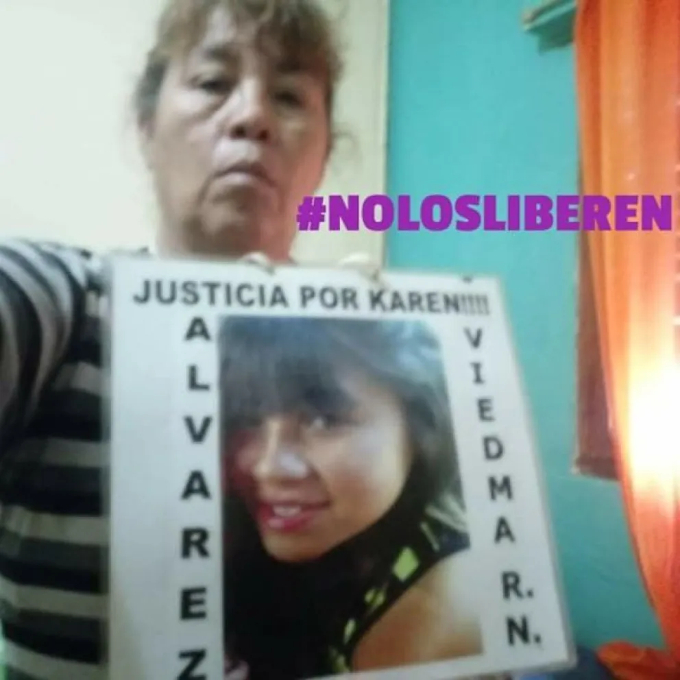La mamá de Karen se suma al pedido #NoLosLiberen