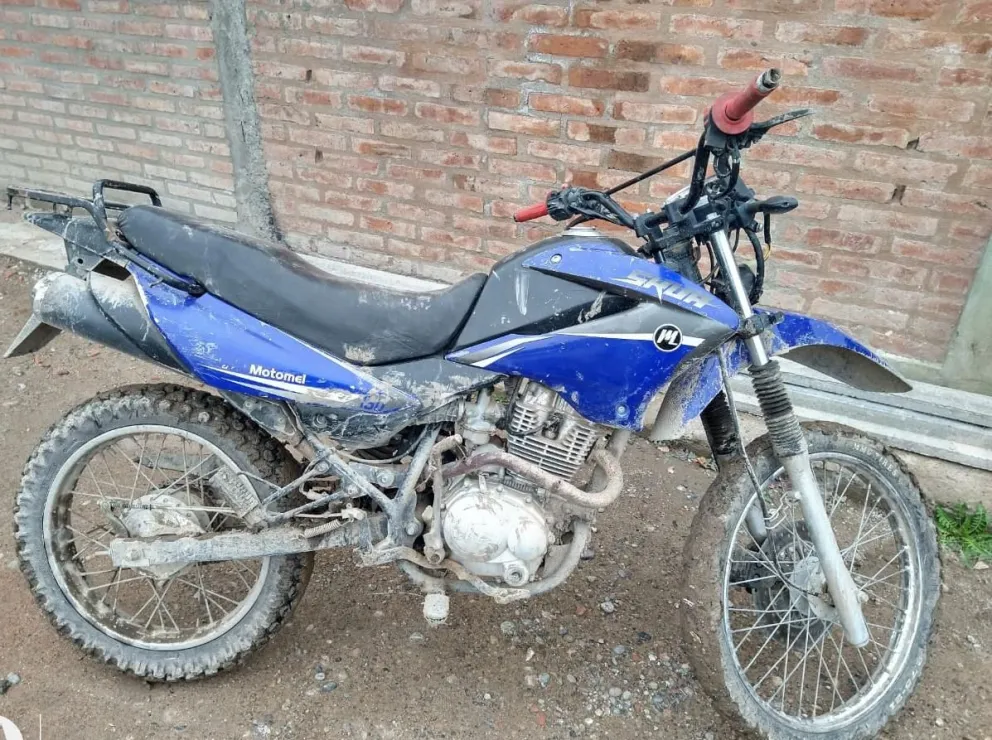 Recuperan una moto que había sido robada en el 30 de Marzo