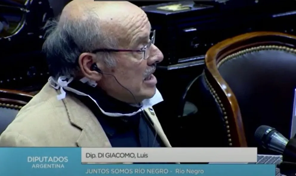 Di Giacomo intervino en el Congreso en capacitación de género