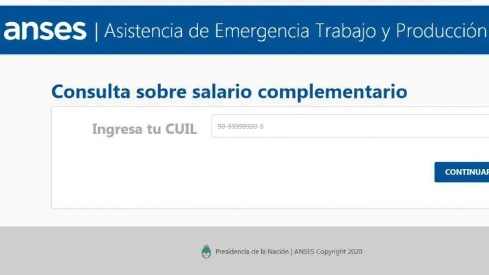 ANSES habilita consulta online para ATP