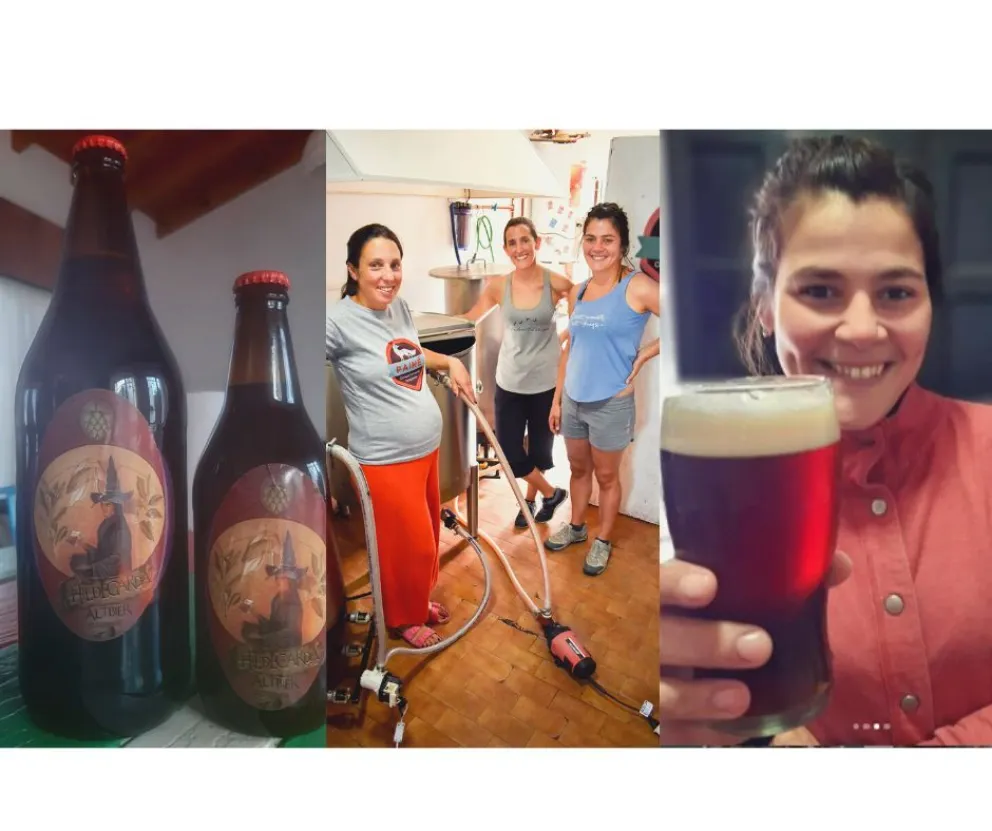 Llegó Hildegarda, la cerveza local hecha 100% por mujeres