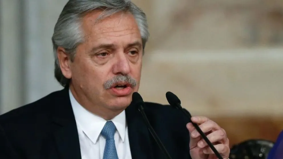 Alberto Fernández: "Yo no quiero caer en default"