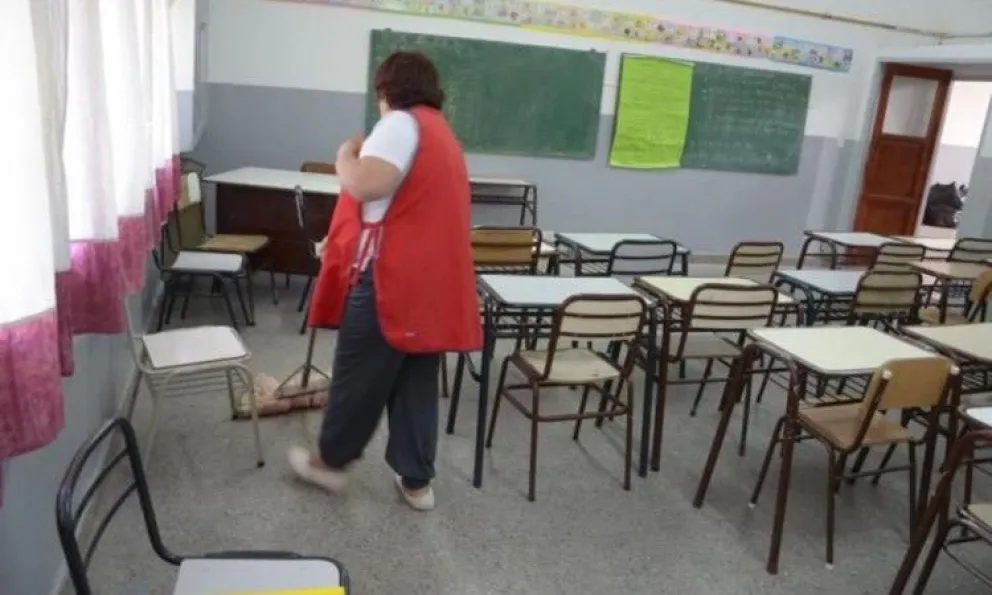 Porteros piden un adicional por el armado de módulos alimentarios