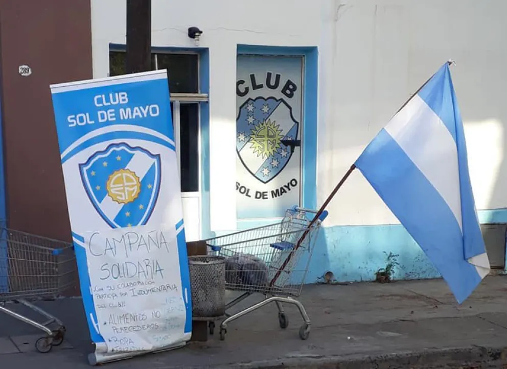 Sol de Mayo continúa con la campaña solidaria