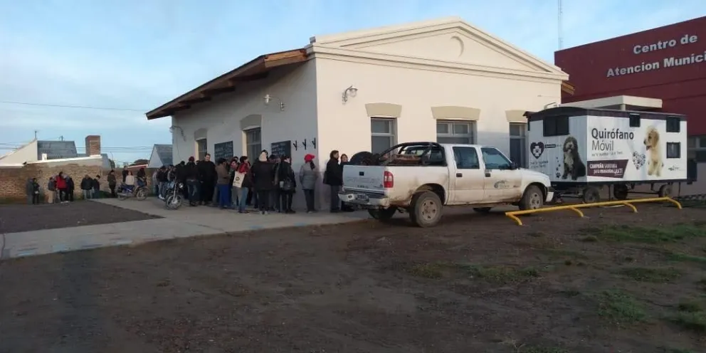 Vuelve a atender el quirófano móvil