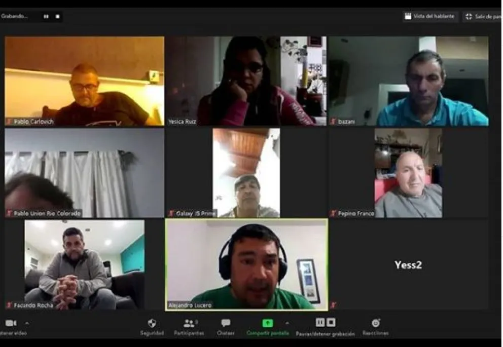 La mesa de la ABVI se reunió de manera virtual