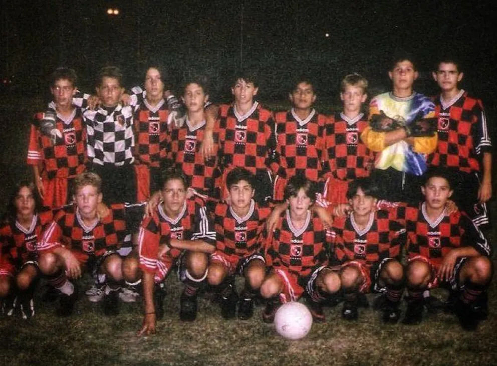 Newell’s y una foto inédita de Messi