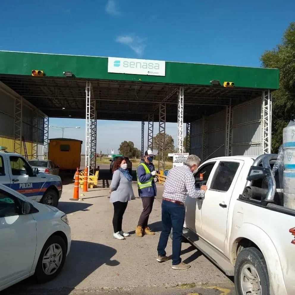 Suman un termómetro láser para controles en Pradere