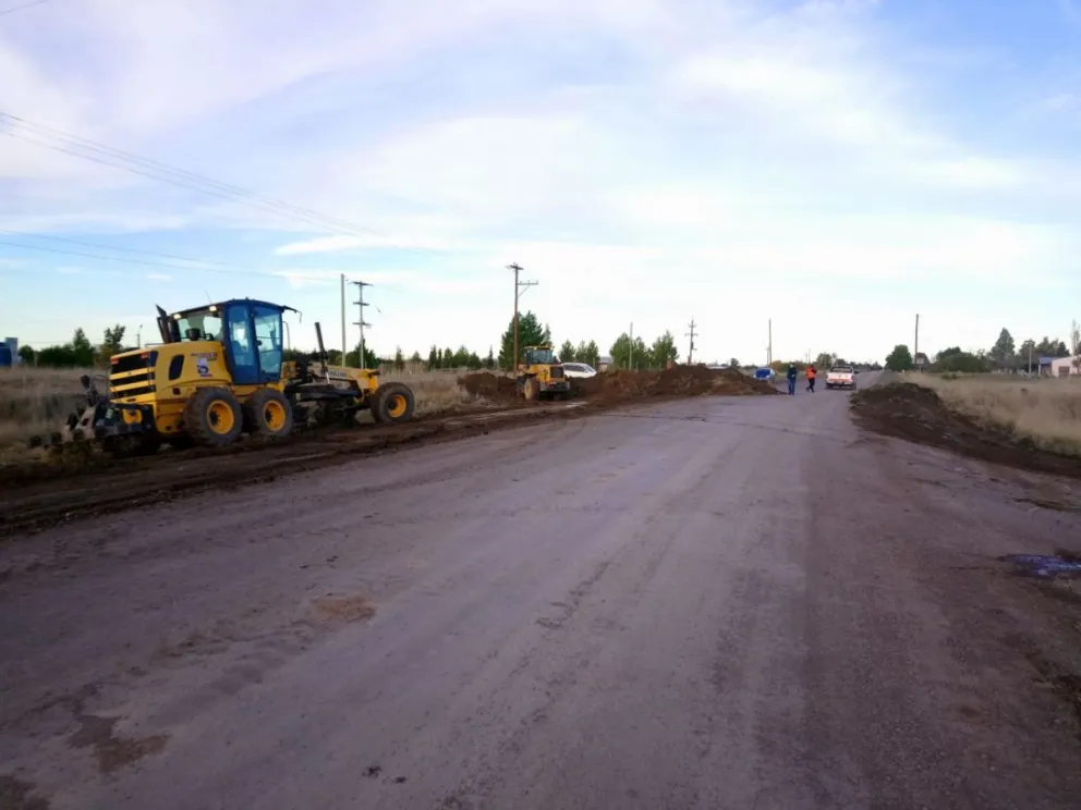 Cierran otra vía de acceso a Viedma, como medida preventiva