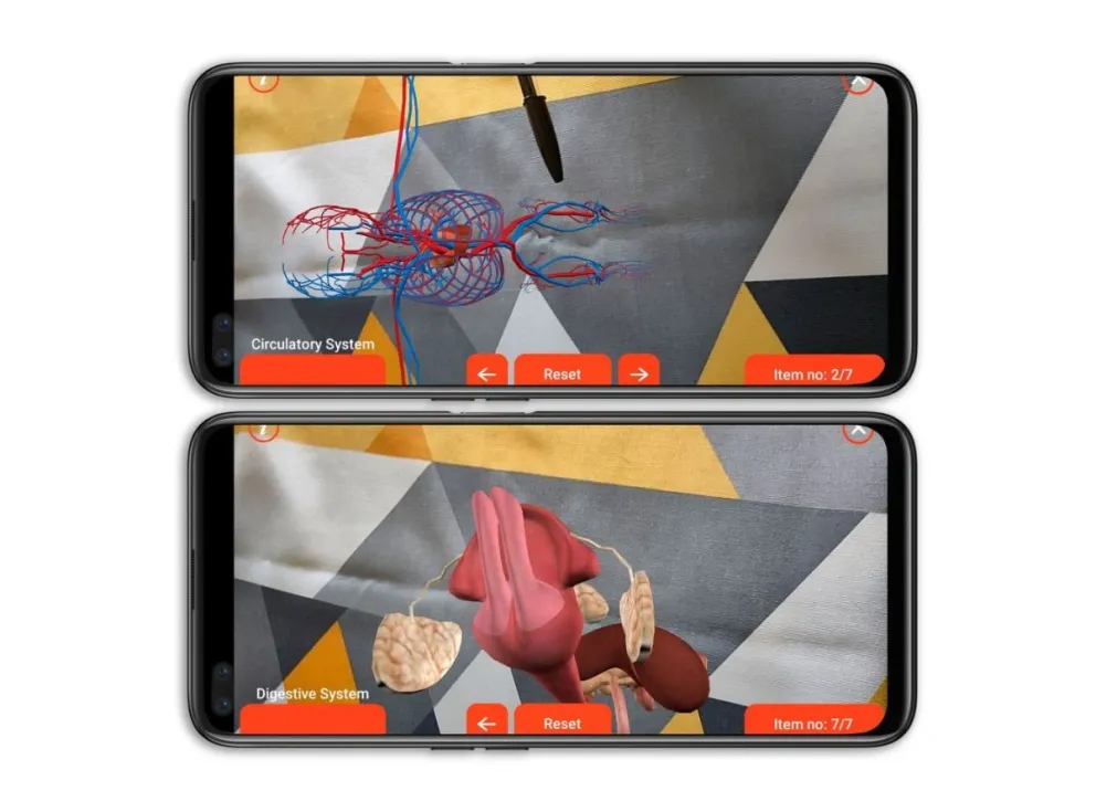 Apps de juegos educativos en realidad aumentada
