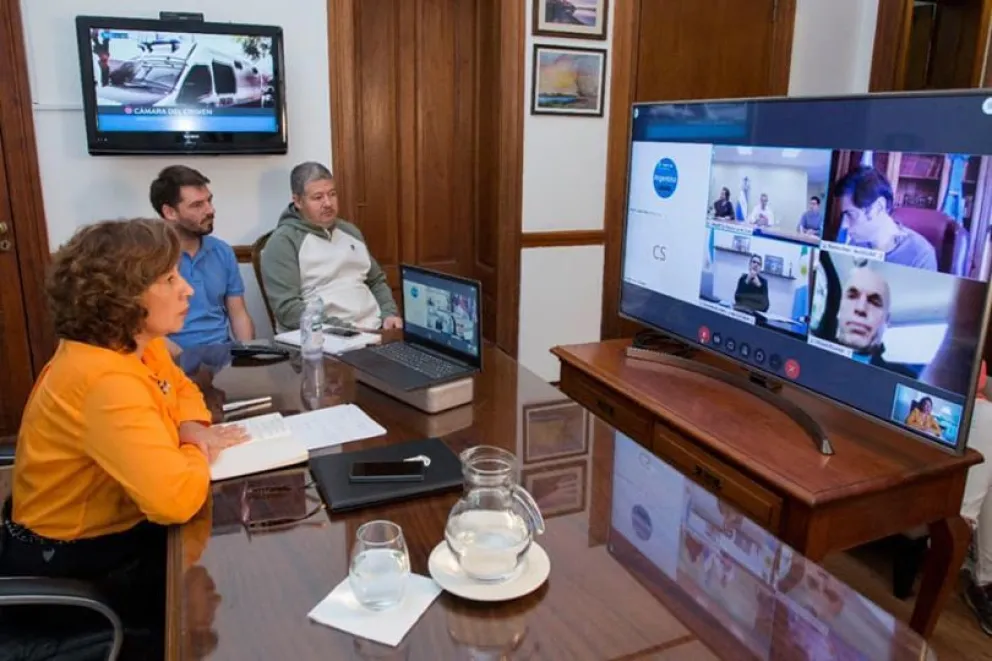 Alberto Fernández conforme con los resultados de Río Negro