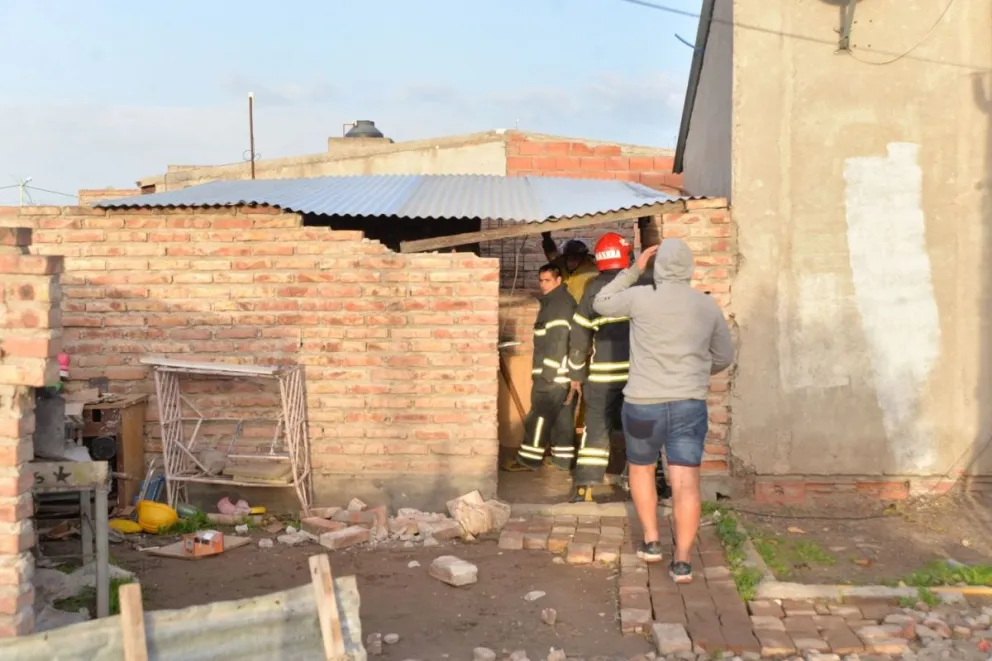 Imágenes del temporal que azotó a la comarca