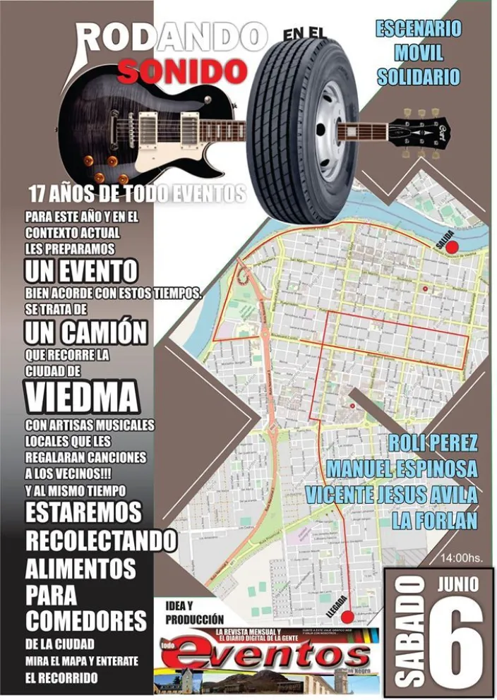 Artistas llevarán música por la ciudad en un escenario móvil