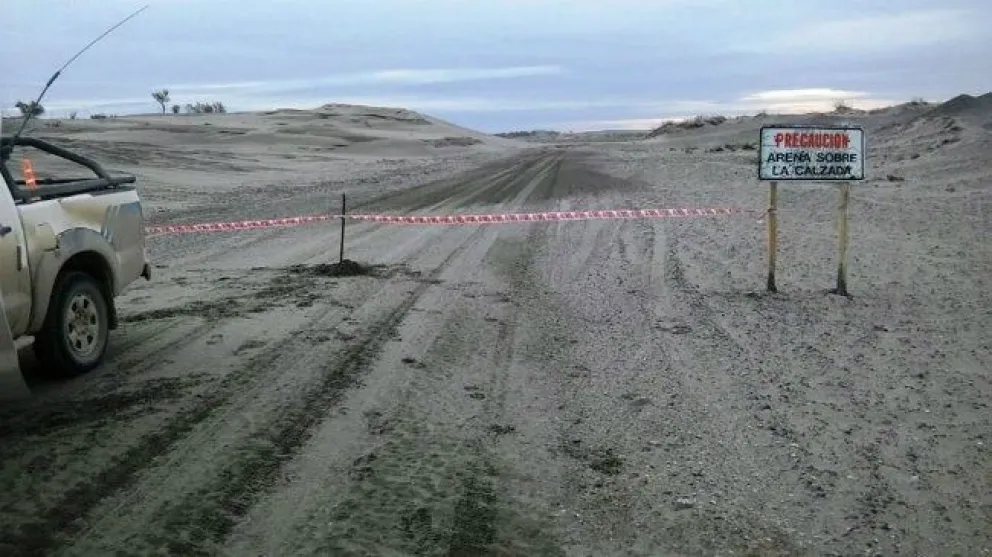Ruta 1: “La naturaleza nos marcó que por ahí no tiene que ir la ruta“