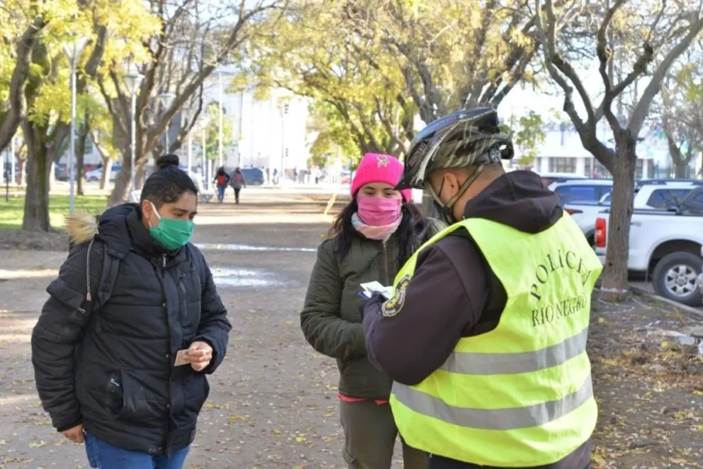 Endurecen los controles en el centro de Viedma