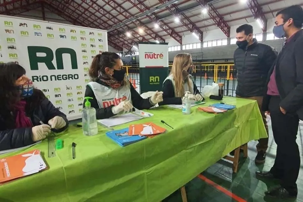 Beneficiarios de Bariloche y Viedma buscan su tarjeta Alimentar