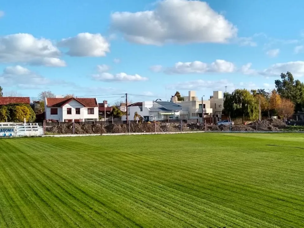 Avanza la obra en el predio de Sol