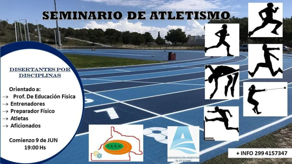 Seminario online de atletismo