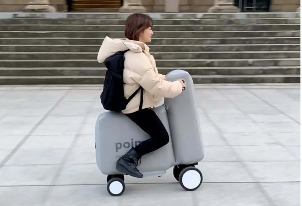 Crean bicicleta eléctrica inflable