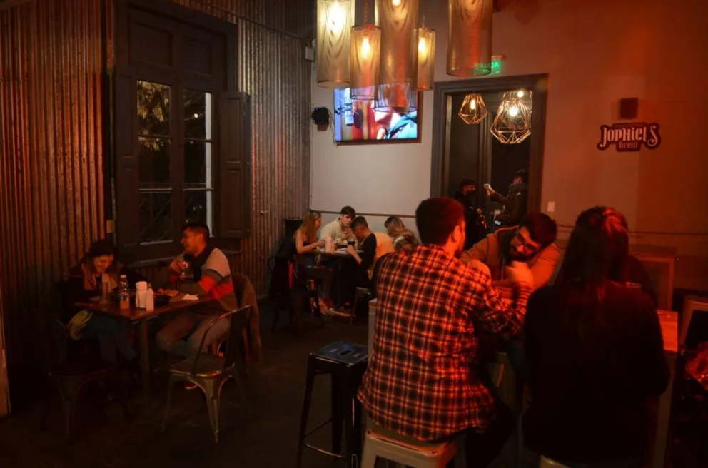A pesar del tiempo, hubo buena acogida en negocios gastronómicos