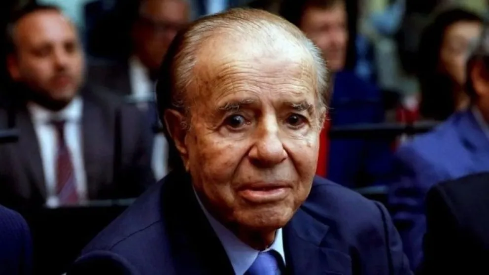 Dio negativo el hisopado al ex presidente Carlos Menem