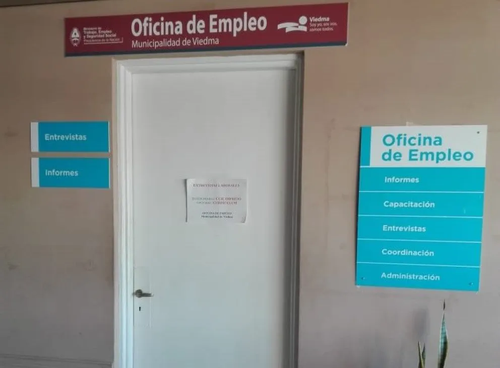 Reabre la Oficina de Empleo de la Municipalidad de Viedma