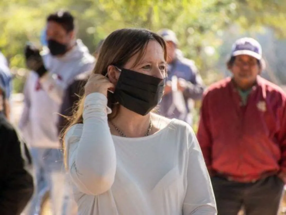 Odarda: "Estoy bien y solo tengo una leve tos"