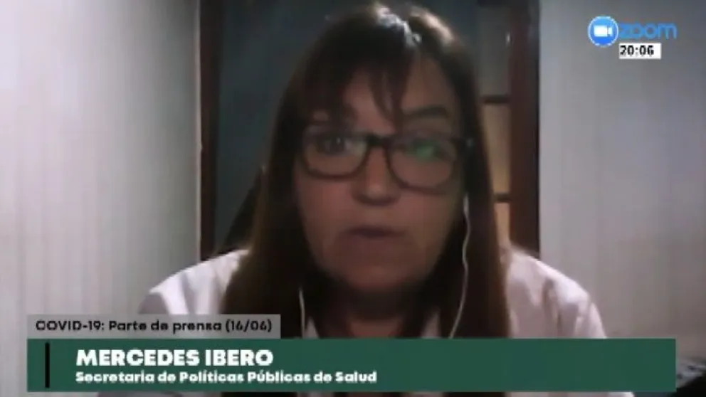 Iberó apuntó sobre el coronavirus que "cualquiera puede tenerlo"