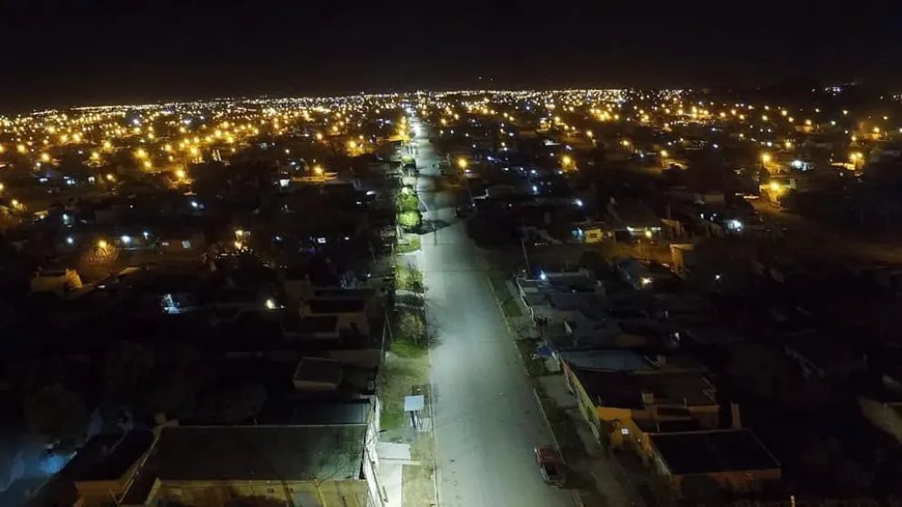 Nuevas luminarias led en Carmen de Patagones