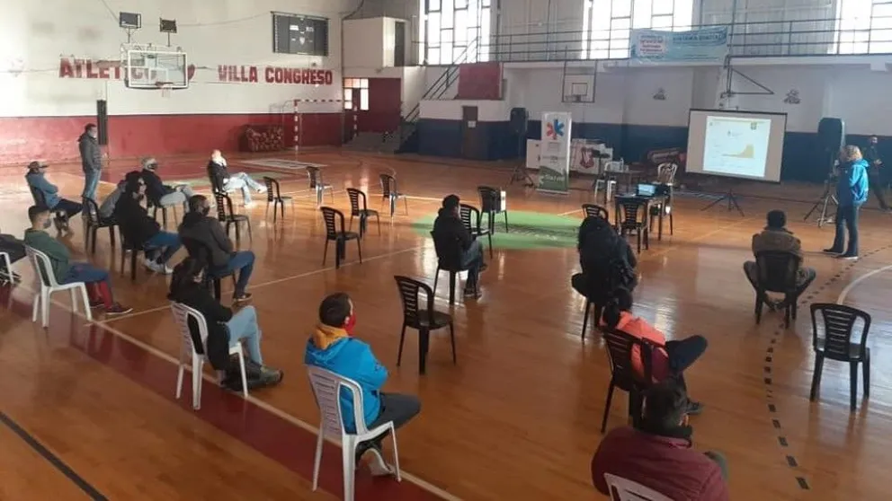 Villa Congreso se capacitó para el regreso