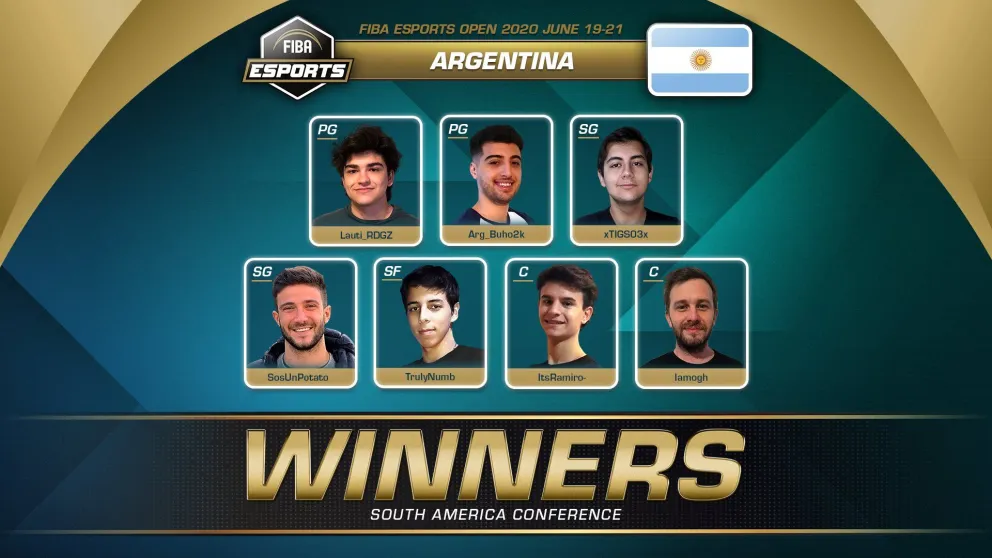 Argentina superó a Brasil en el FIBA Esports Open