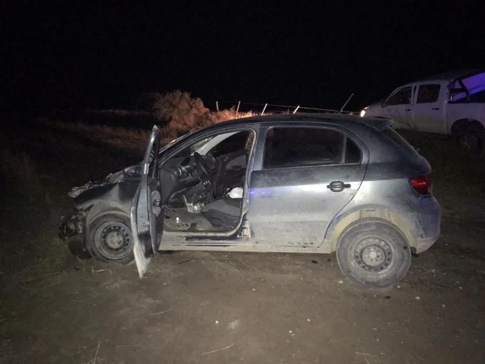 Una mujer herida en un accidente cerca de Stroeder