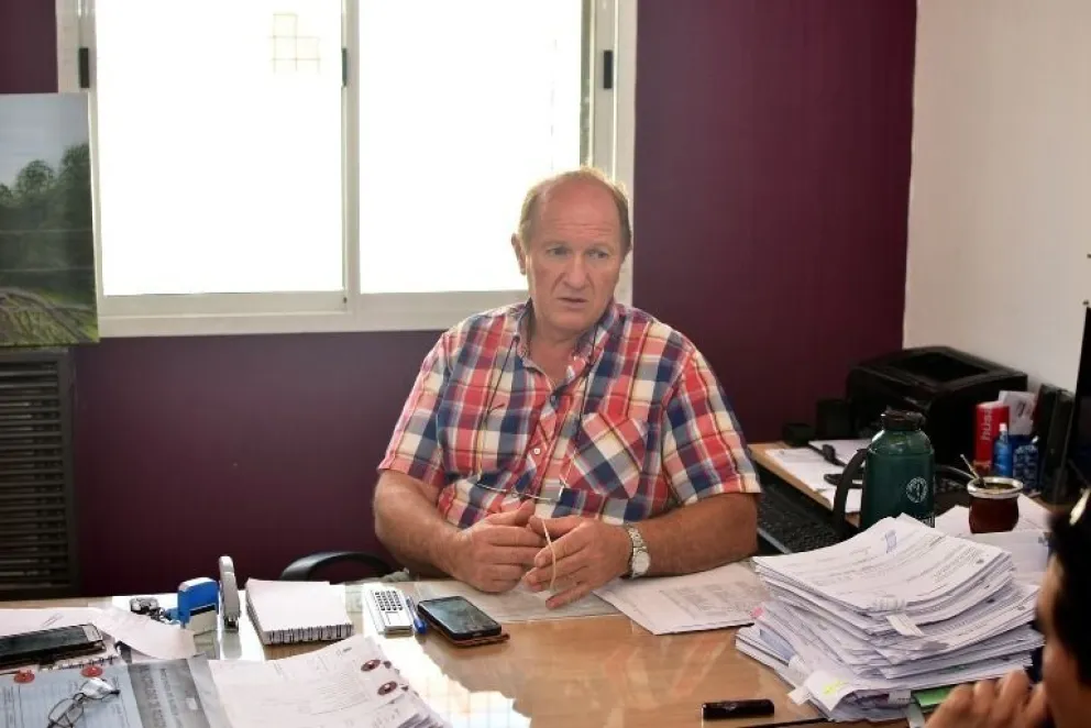 "No nos sobra nada, pero estamos tranquilos", afirmó Tellería