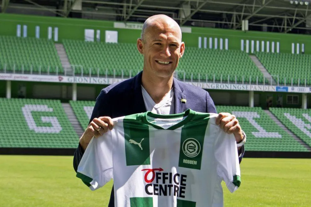 Arjen Robben volvió del retiro