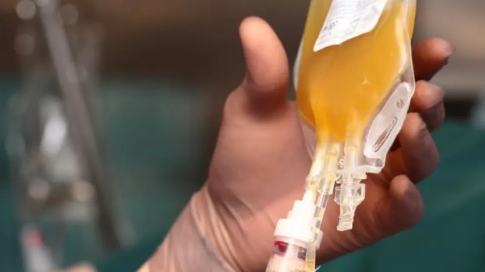 "La terapia con el plasma es prometedora"