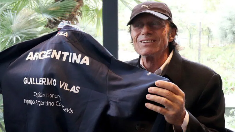 Histórico reconocimiento a Guillermo Vilas