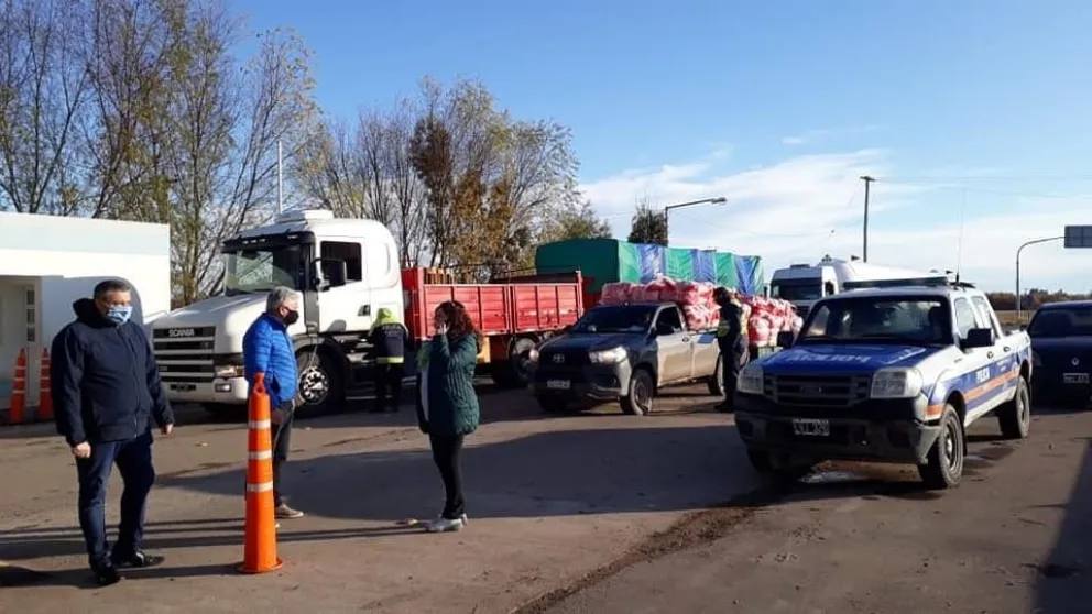 Covi19: Arduas tareas de prevención en el acceso norte