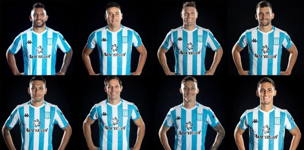 Varios jugadores de Racing se entrenaron en Rosario