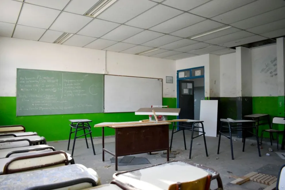 Aceleran los trabajos en las escuelas rionegrinas