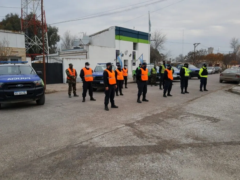 Amplio operativo policial en Stroeder