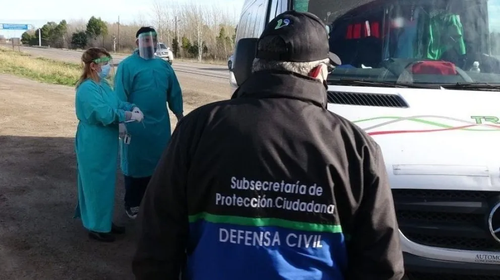 Viedma continúa fortaleciendo controles de acceso en rutas