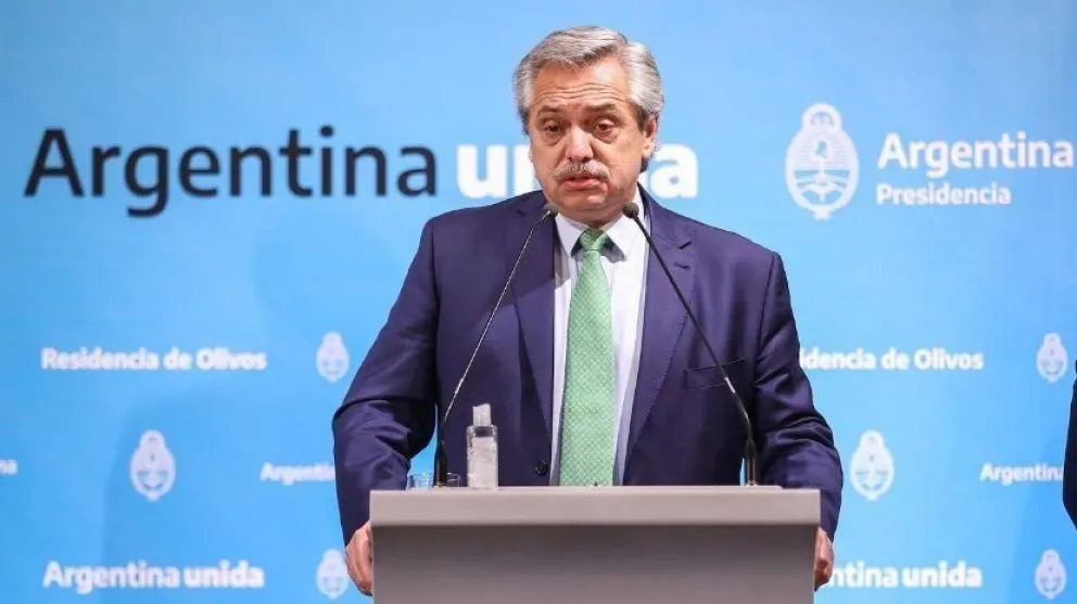Alberto Fernández presenta el ATP 4
