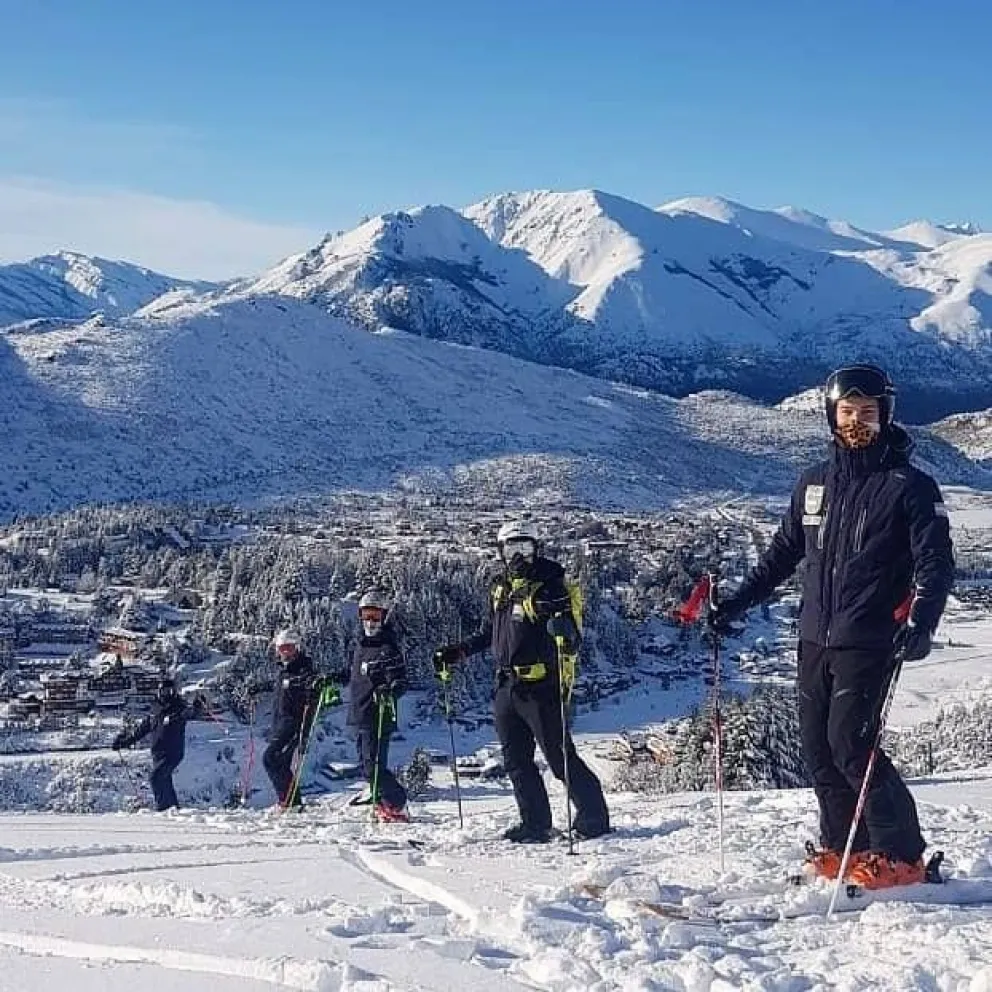 Deportes de invierno volvieron a la nieve