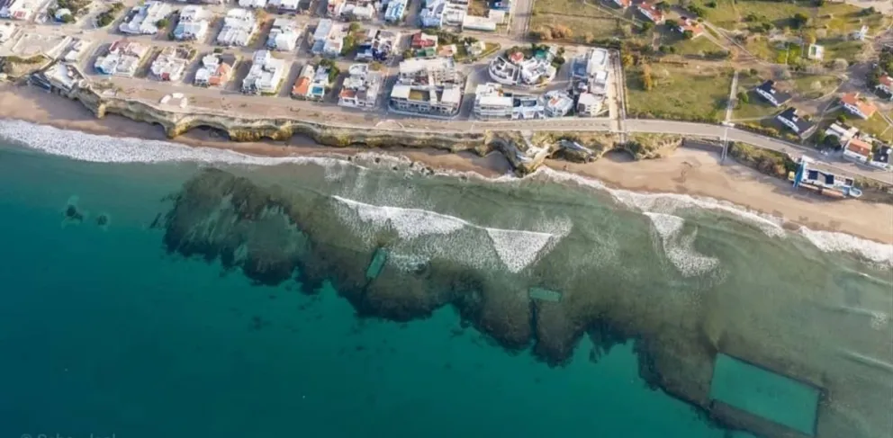 Las Grutas enamoró a cientos de personas por fotos de su paisaje