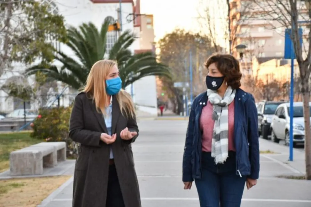 Soria acudió a Carreras por la situación sanitaria de Roca